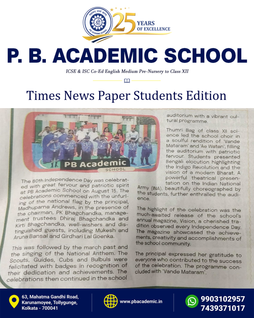 Times News Paper – Students Edition